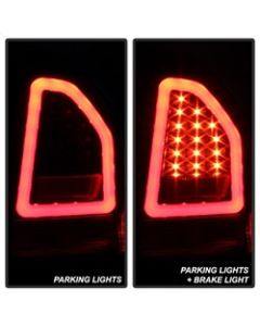 Spyder Chrysler 300C 08-10 V2 Light Bar LED Tail Lights - Black ALT-YD-C308V2-LED-BK - 5083388