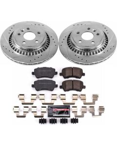 Power Stop 10-17 Volvo XC60 Rear Z23 Evolution Sport Brake Kit - K5705