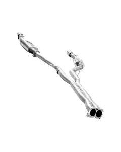 Kooks 3.0 Stainless Steel Complete Exhaust System Polished Oval Race Mufflers and Kooks Polished Tips Pontiac GTO 2005-2006- KOOK-24124200