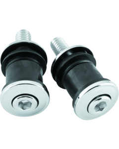 Bikers Choice 73-17 ChromeFlush Mount Handlebar Bushing Kit 1/2-13 - 482512