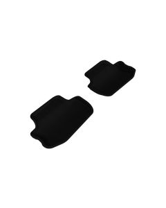 3D MAXpider 2010-2015 Chevrolet Camaro Kagu 2nd Row Floormats - Black - L1CH01721509