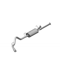 CORSA Performance 3.0 Catback Exhaust Single Side Exit with Single 4.0 Polished Slash Cut Tip Toyota Tundra Double Cab/Crew Max 2011-2019- CORS-24916