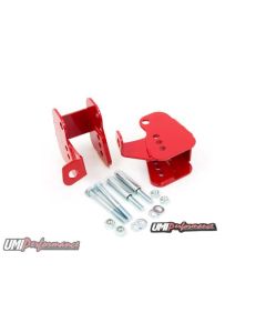 UMI Performance 82-02 GM F-Body Lower Control Arm Relocation Brackets - Bolt-In - 2012-R