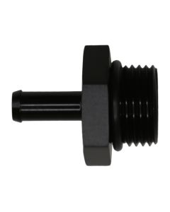 DeatschWerks 10AN ORB Male to 5/16in Male Barb Fitting - Anodized Matte Black - 6-02-0513-B