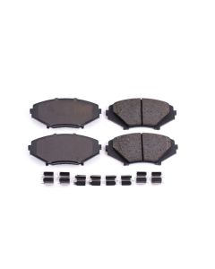 Power Stop 04-11 Mazda RX-8 Front Z17 Evolution Ceramic Brake Pads w/Hardware - 17-1009