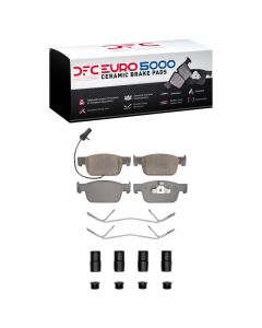 DFC 16-25 Audi A4 (Mexico) Front Euro 5000 Ceramic Brake Pads and Hardware Kit - 1600-1953-01
