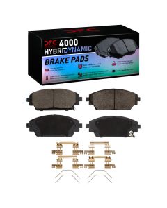DFC 14-25 Mazda CX-3 Front 4000 HybriDynamic Brake Pads and Hardware Kit - 4000-2275-01