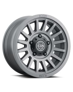 ICON Recon SLX 17x8.5 5x4.5 0mm Offset 4.75in BS 71.5mm Bore Charcoal Wheel - 3617856547CH