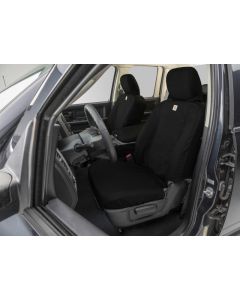 Covercraft 21-24 Ford F-150 Carhartt Super Dux SeatSaver Custom Front Row Seat Covers - Black - SSC3489COBK
