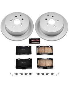 Power Stop 10-15 Lexus RX350 Rear Z17 Evolution Geomet Coated Brake Kit - CRK5864