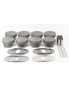 Mahle MS Piston Set SBF 408ci 4.030in Bore 4.00in Stroke 6.0in Rod .927 Pin -20cc 10.0 CR Set of 8 - 930252430