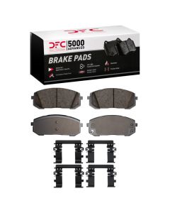 DFC 21-25 Hyundai Elantra Front 5000 Advanced Ceramic Brake Pads and Hardware Kit - 1551-2302-02