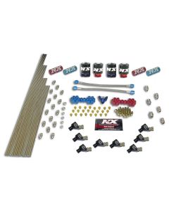 Nitrous Express 8 Cyl NXL Nozzle Intake Plumbing Kit (Incl Hardware) - 13388