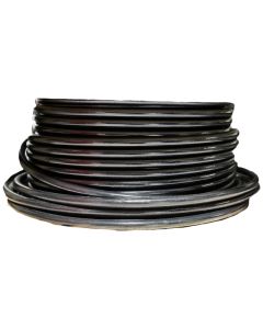 Aeromotive PTFE SS Braided Fuel Hose - Black Jacketed - AN-12 x 12ft - 15334