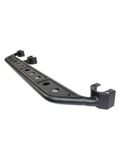 Jeep Wrangler JK 4-Door Steel Side Steps - Black Finish