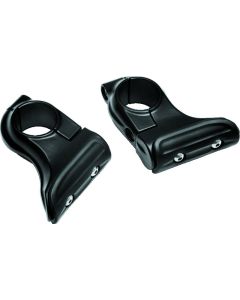 Satin Black Kuryakyn Toe Rest Cruise Pegs - Pair 7633