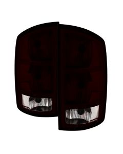 Xtune Dodge Ram 1500 02-06 / Ram 2500 3500 03-06 OEM Style Tail Lights Red Smoked ALT-JH-DR02-OE-RSM - 9033551