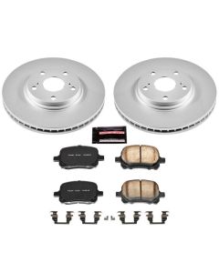 Power Stop 99-01 Lexus RX300 Front Z17 Evolution Geomet Coated Brake Kit - CRK1135