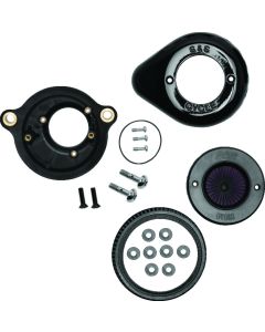 S&S Cycle 2017+ M8 Models Stealth Air Stinger Kit w/ Gloss Black - 170-0718A