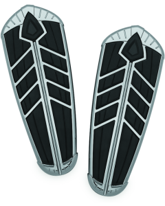 Kuryakyn Spear Floorboard Inserts for Indian - Chrome