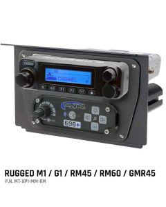 Rugged Radios Polaris XP1 Mount Kit - M1 / G1 / RM60 / GMR45 - M1/G1/RM45/RM60/GMR45 - MT-XP1-MM-RM
