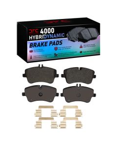 DFC 01-15 Mercedes-Benz SLK280 Front 4000 HybriDynamic Brake Pads and Hardware Kit - 4000-0872-02