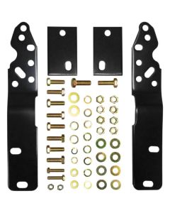 Westin/Fey 72-93 Fleet Side / 97-98 F-250/350HD (Exc. 250LD) Universal Bumper Mount Kit - Black - 92230