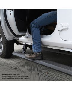 RealTruck 18-24 Jeep Wrangler 2dr VoltStep Electric Running Board Kit (No Drill) - Tex. Blk - 20492752PC