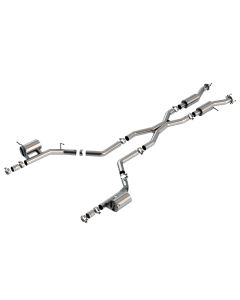 Borla 2021+ Dodge Durango SRT Hellcat 6.2L V8 AWD S-Type Cat-Back Exhaust System - Factory Tips - 140887