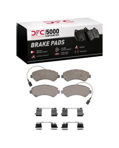 DFC 14-22 Ram ProMaster 3500 Front 5000 Advanced Semi Metallic Brake Pads and Hardware Kit - 1551-1540-21