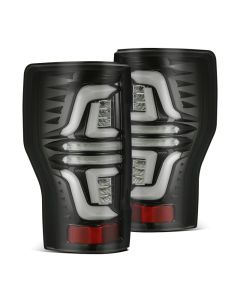 AlphaRex 17-19 Ford F250 Super Duty PRO-Series LED Tail Lights Red Smoke (w/o Blind Spot Sensor) - 657020