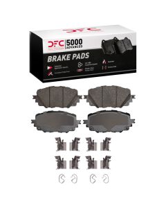 DFC 16-25 Mazda MX-5 Miata Front 5000 Advanced Ceramic Brake Pads and Hardware Kit - 1551-1903-01