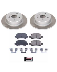Power Stop 00-04 Toyota Avalon Rear Semi-Coated Rotor Kit - SC2322