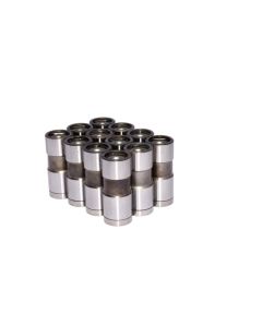 COMP Cams Hydraulic Roller Lifters for Cadillac Buick 1960-1980, Steel Construction, Black Finish, Standard Size - 869-12
