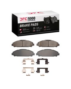 DFC 15-23 Ford Mustang Front 5000 Advanced Ceramic Brake Pads and Hardware Kit - 1551-1791-01