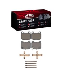 DFC 03-06 Mitsubishi Lancer Rear Active Performance Pads and Hardware Kit - 1115-0961-02