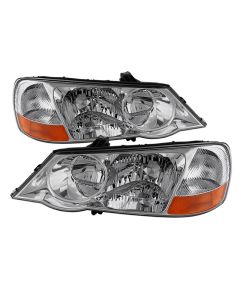 xTune Acura Tl 2002-2003 Hid Model Only OEM Style Headlights Chrome HD-JH-ATL02-HID-C - 9029523