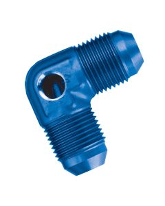 Russell Performance -8 AN Blue 90 Degree Fuel Pressure Adapter - 640790