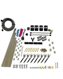 Nitrous Express 8 Cyl VXL Direct Port 4 Solenoids Nitrous Kit (200-500HP) w/No Bottle - 80019-00