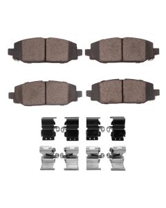 DFC 18-25 Jeep Wrangler Rear Ultimate Duty Performance Brake Pads and Hardware Kit - 1400-2186-01