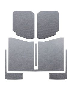 DEI 20-22 Jeep Gladiator JT 4-Door Boom Mat Complete Headliner Kit - 7 Piece - Gray - 50184