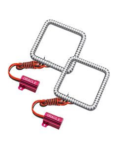 Oracle Ford F-250/350 05-07 LED Fog Halo Kit - White - 1241-001