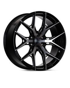 Vossen HF6-4 22x9.5 / 6x135 / ET20 / Deep Face / 87.1 - Tinted Gloss Black Wheel - HF64-2F23