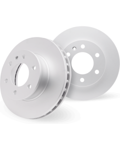 DFC 17-19 Mini Cooper Clubman Rear GeoSPEC Coated Rotor - Dimpled and Slotted - 644-31158