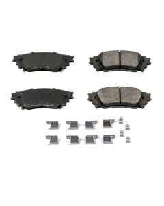 Power Stop 15-17 Lexus NX200t Rear Z17 Evolution Ceramic Brake Pads w/Hardware - 17-1805