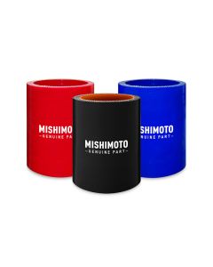 Mishimoto 3.5 Black Straight Coupler - Durable & Sleek