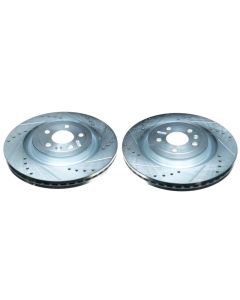 Power Stop 13-19 Ford Explorer Front Evolution Drilled & Slotted Rotors - Pair - AR85141XPR