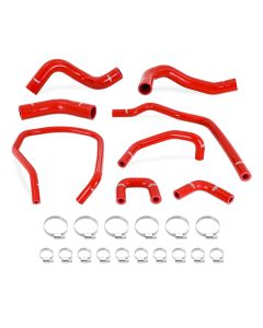 Mishimoto 04-10 Infiniti QX56 / 04-14 Titan Silicone Coolant Hose Kit - Red - MMHOSE-TTN-04RD