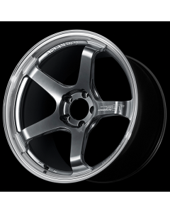 Advan GT Beyond 18X10.5 / +15 Offset / 5x114.3 BC / +15mm Bore / Machining and Hyper Platinum Black - YAQB8L15EMPB