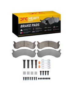 DFC 98-25 Beaver Motorcoach Monterey Front/Rear Heavy Duty Pads and Hardware Kit - 1214-0786-01